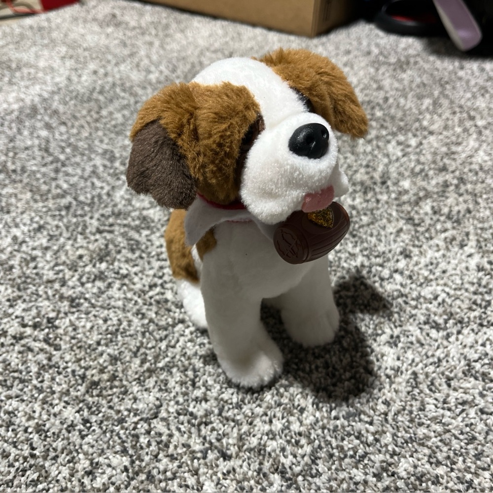 Elf Pets ST BERNARD Tradition 7" Plush Rescue Dog Elf On The Shelf Christmas